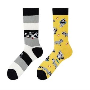 Asymmetrical Mismatched Socks
